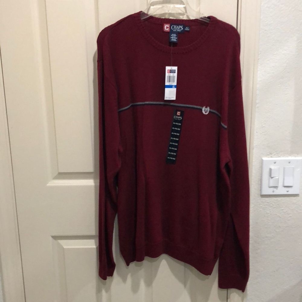 New with Tag. Chaps sweater. XL. Great gift.